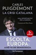 La crisi catalana, de Carles Puigdemont | portada del libro