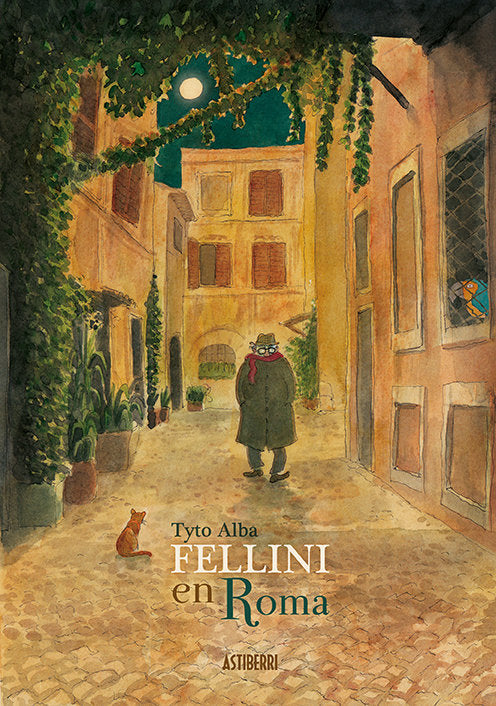 Fellini en Roma, de Alba, Tyto | portada del libro