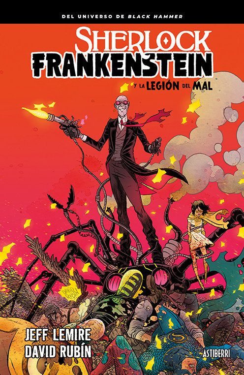 Sherlock Frankenstein y la legión del mal, de Lemire, Jeff | portada del libro