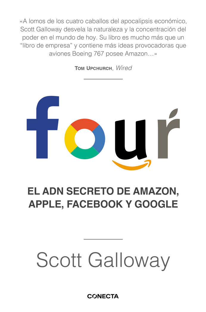 Four, de Galloway, Scott | portada del libro