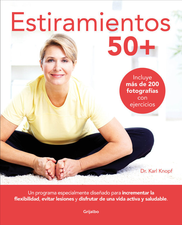 Estiramientos 50+, de Knopf, Dr. Karl | portada del libro