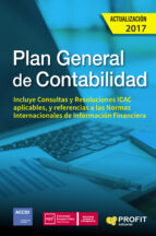 PLAN GENERAL DE CONTABILIDAD (ACTUALIZACION 2017), de Varios autores | portada del libro
