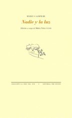 NADIE Y LA LUZ, de Màrius Sampere | portada del libro
