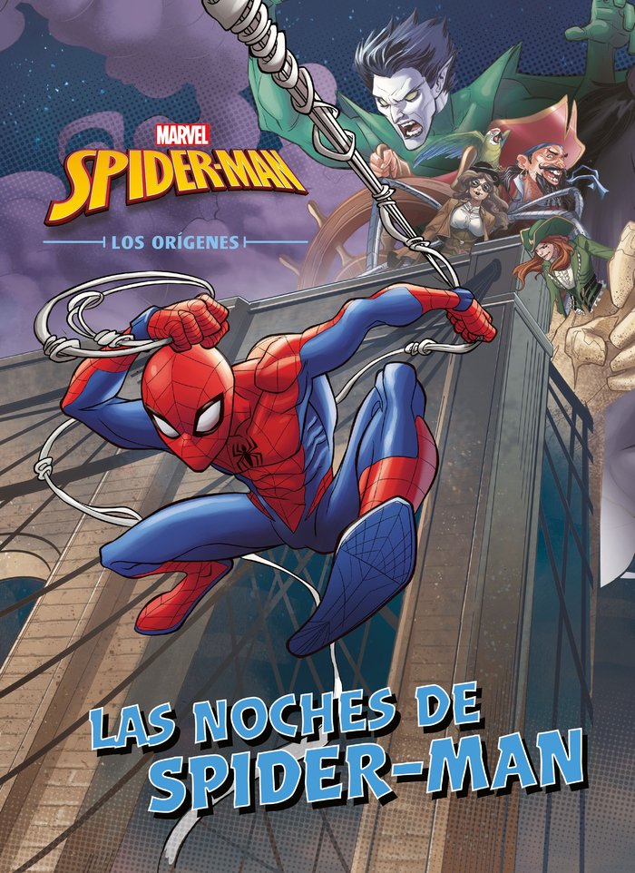 Spider-Man. Los orígenes. Las noches de Spider-Man, de Marvel | portada del libro
