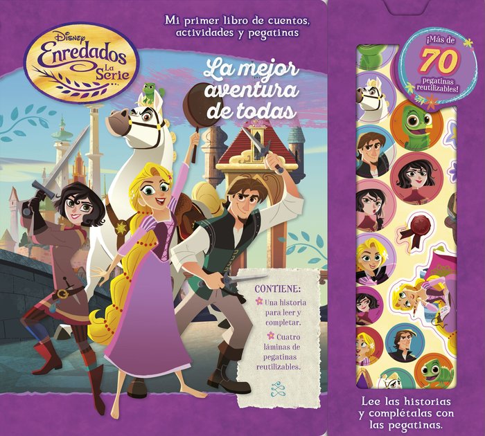 Enredados. La serie. La mejor aventura de todas, de Disney | portada del libro