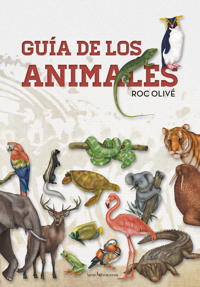 Guía de los animales, de Olivé Pous, Roc | portada del libro