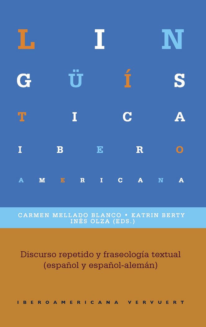 Discurso repetido y fraseolog¡a textual (español y español-alemán) | portada del libro