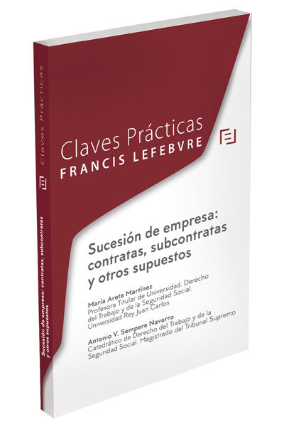 Sucesión de empresa: contratas, subcontratas y otros supuestos, de Lefebvre-El Derecho | portada del libro