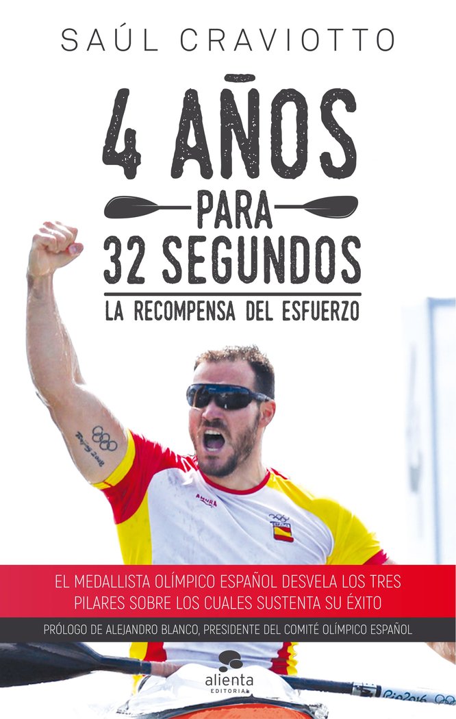 4 años para 32 segundos, de Craviotto Rivero, Saúl | portada del libro