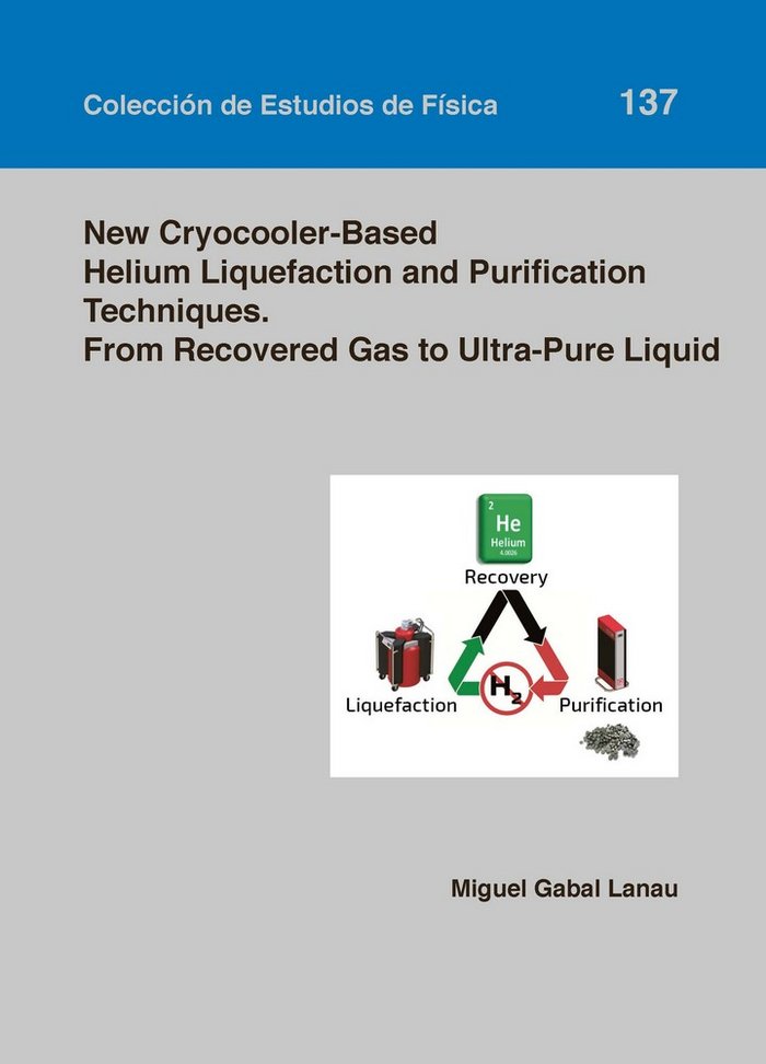 New Cryocooler-Based Helium Liquefaction and Purification Techniques. From Recovered Gas to Ultra-Pu, de Gabal Lanau | portad