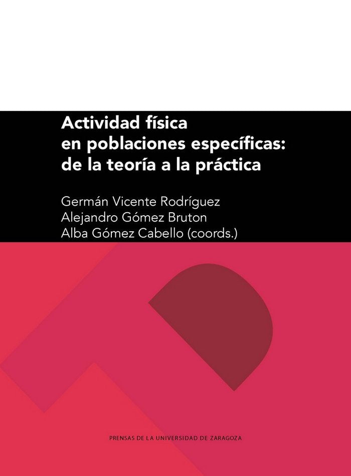Actividad física en poblaciones específicas: de la teoría a la práctica, de Varios autores | portada del libro