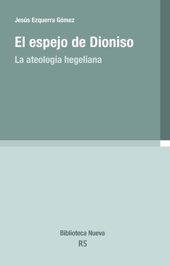EL ESPEJO DE DIONISO, de EZQUERRA GÓMEZ, JESÚS | portada del libro