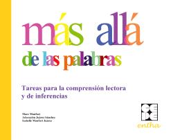 Más allá de las palabras., de Monfort | portada del libro