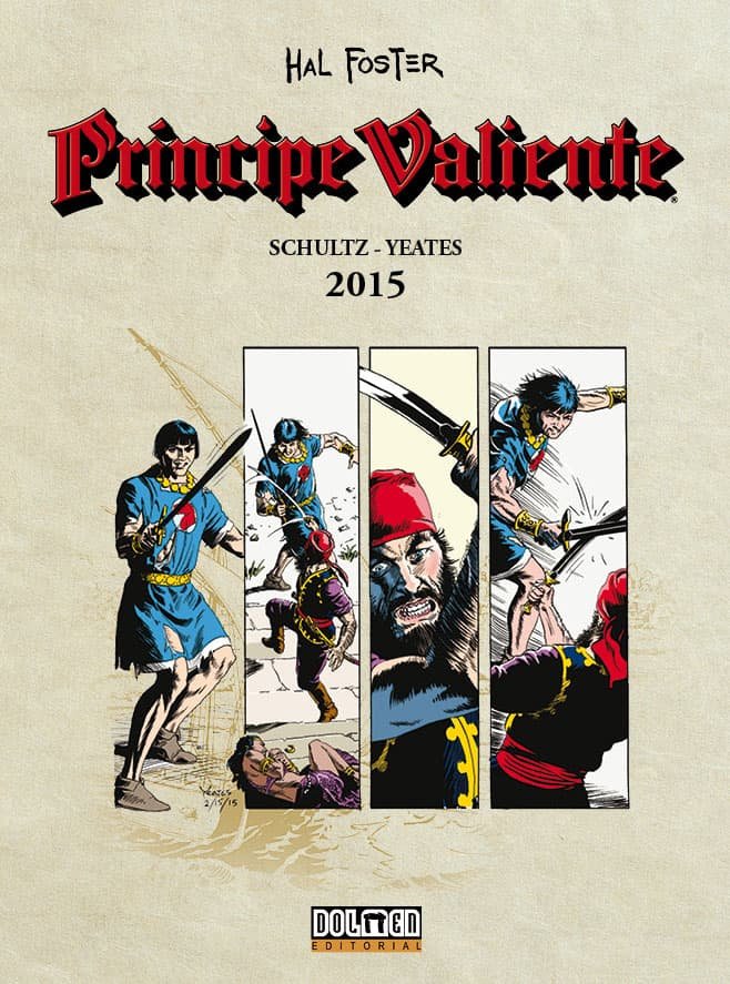 Príncipe Valiente 2015, de Yeates, Thomas | portada del libro