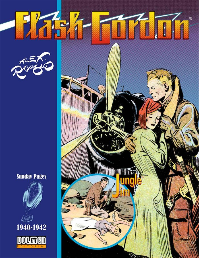 Flash Gordon & Jim de la Jungla 1940-1942, de Raymond, Alex | portada del libro