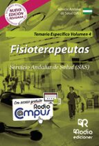 TEMARIO ESPECÍFICO VOL.4. FISIOTERAPEUTAS DEL SAS, de Varios autores | portada del libro