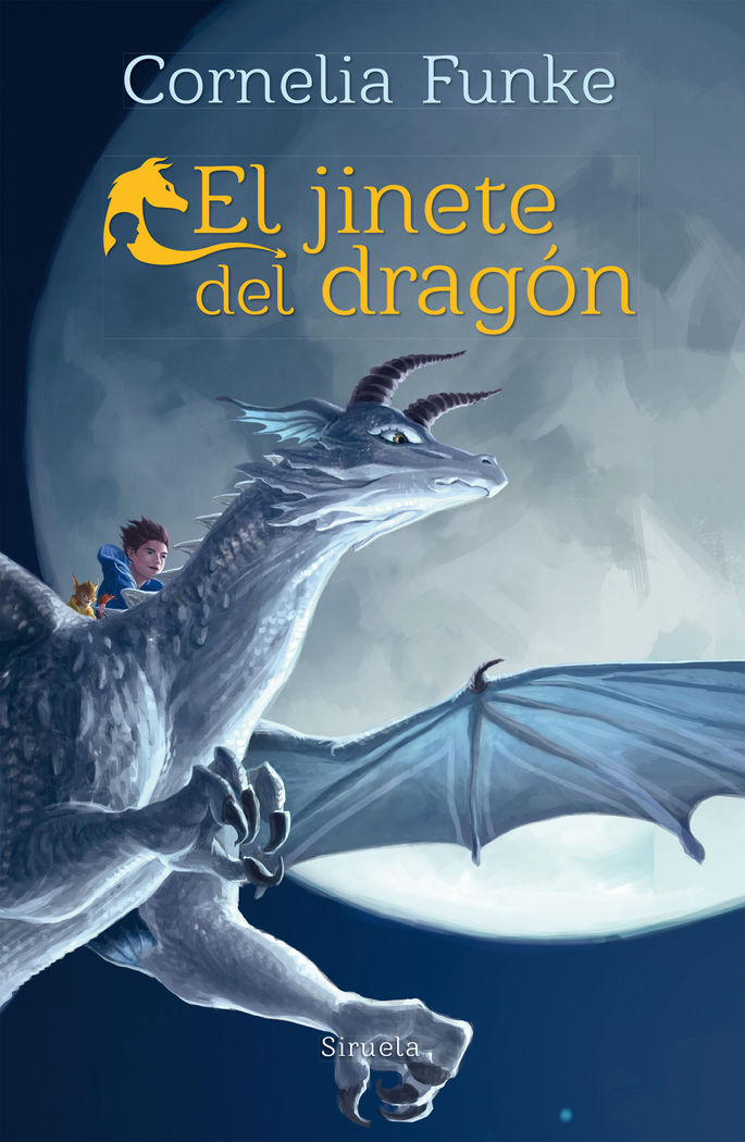 El jinete del dragón, de Funke, Cornelia | portada del libro