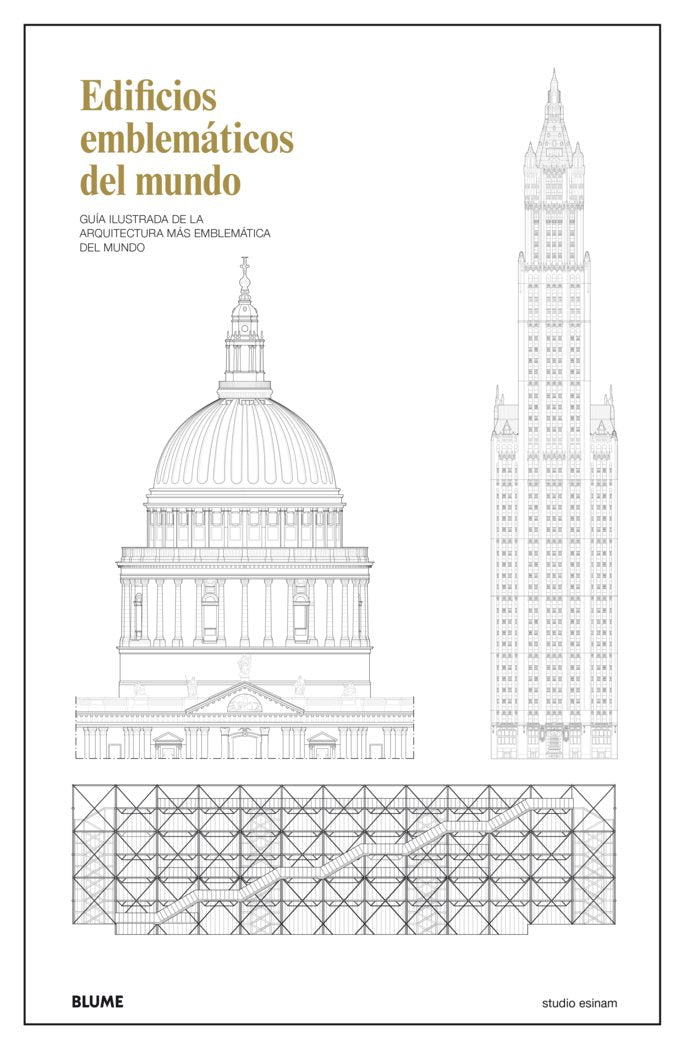 Edificios emblemáticos del mundo, de Studio esinam | portada del libro