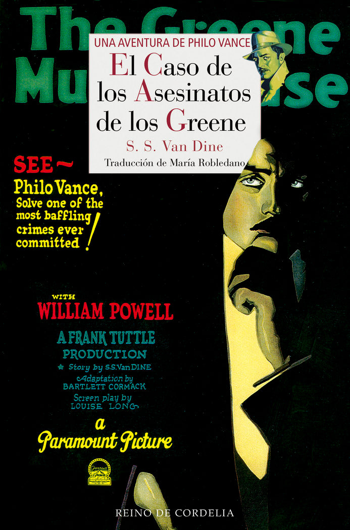 El caso de los asesinatos de los Greene, de Van Dine, S. S. | portada del libro