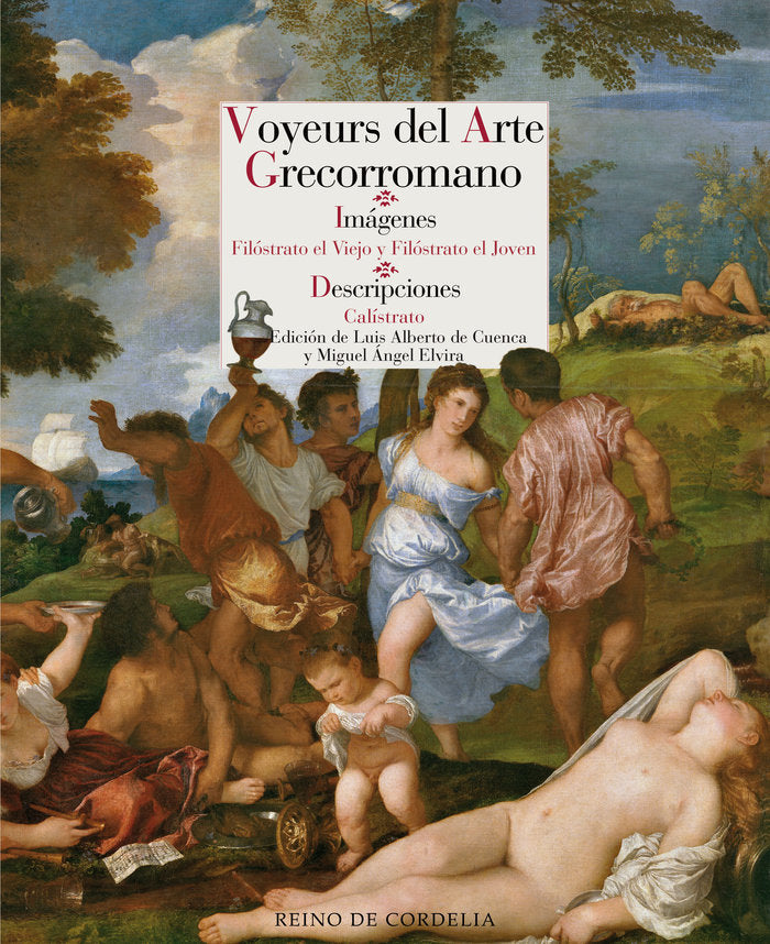 Voyeurs del arte grecorromano, de el Viejo, Filóstrato | portada del libro