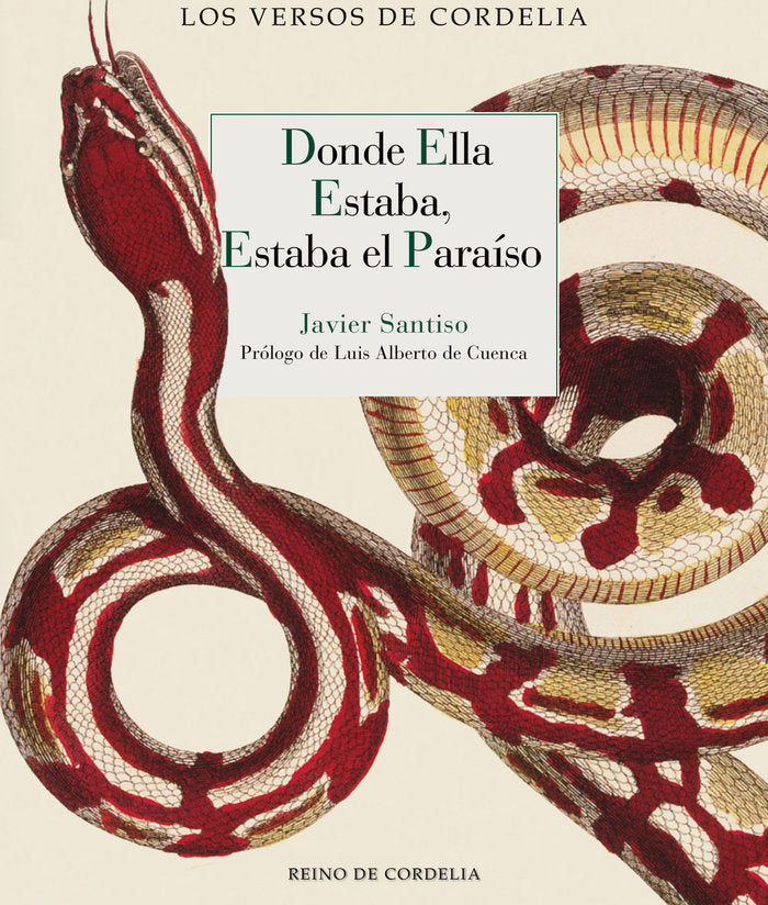 Donde ella estaba, estaba el Paraíso, de Santiso, Javier | portada del libro