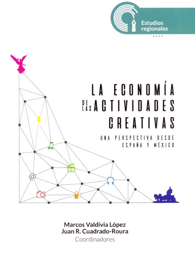 La economía de las actividades creativas Una perspectiva desde España y México, de AA.VV. | portada del libro