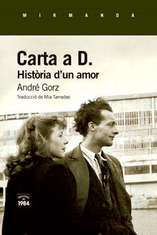 Carta a D., de Gorz, André | portada del libro
