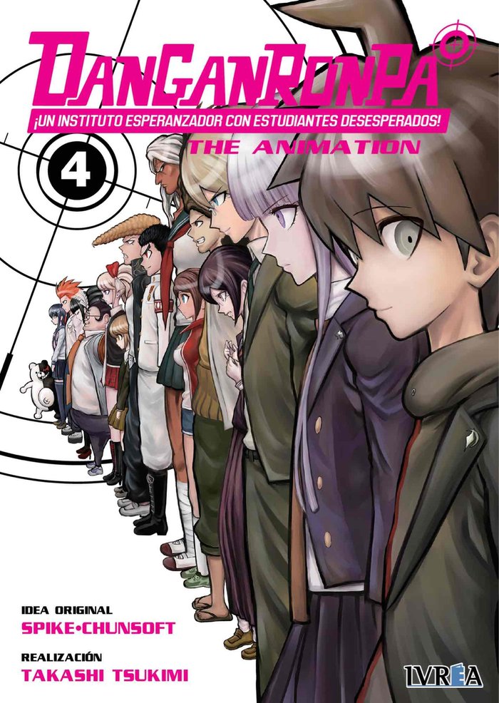 Danganronpa The Animation 4, de Takashi Tsukimi | portada del libro
