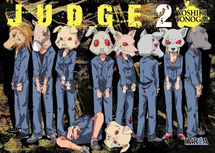 Judge 2, de Yoshiki Tonogai | portada del libro
