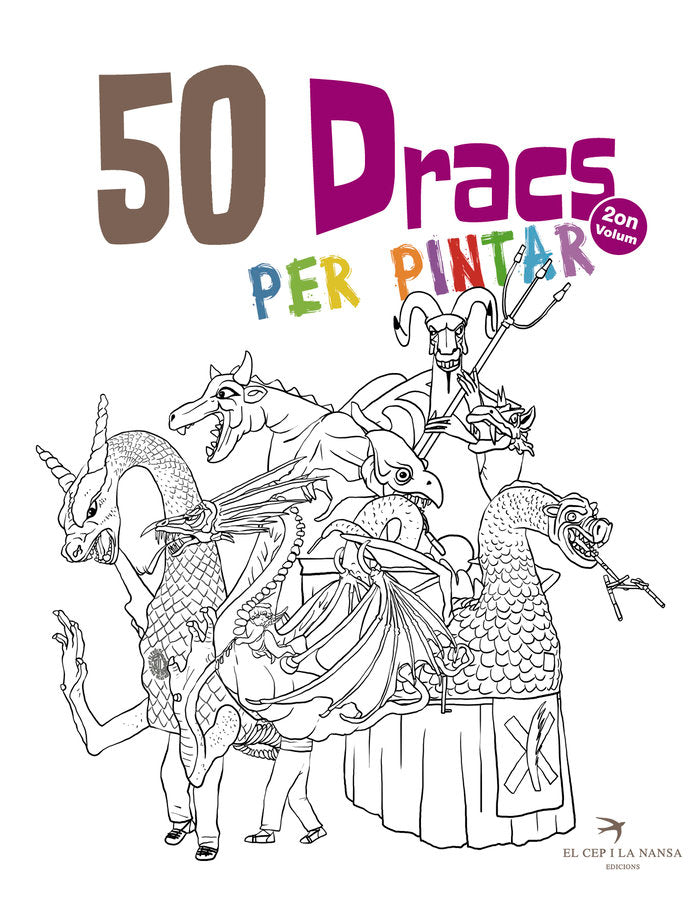 50 Dracs per pintar. Volum 2, de Juanolo | portada del libro