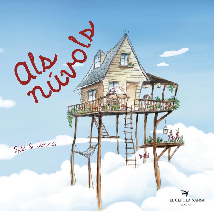 Als núvols, de Obiols Llopart, Anna | portada del libro