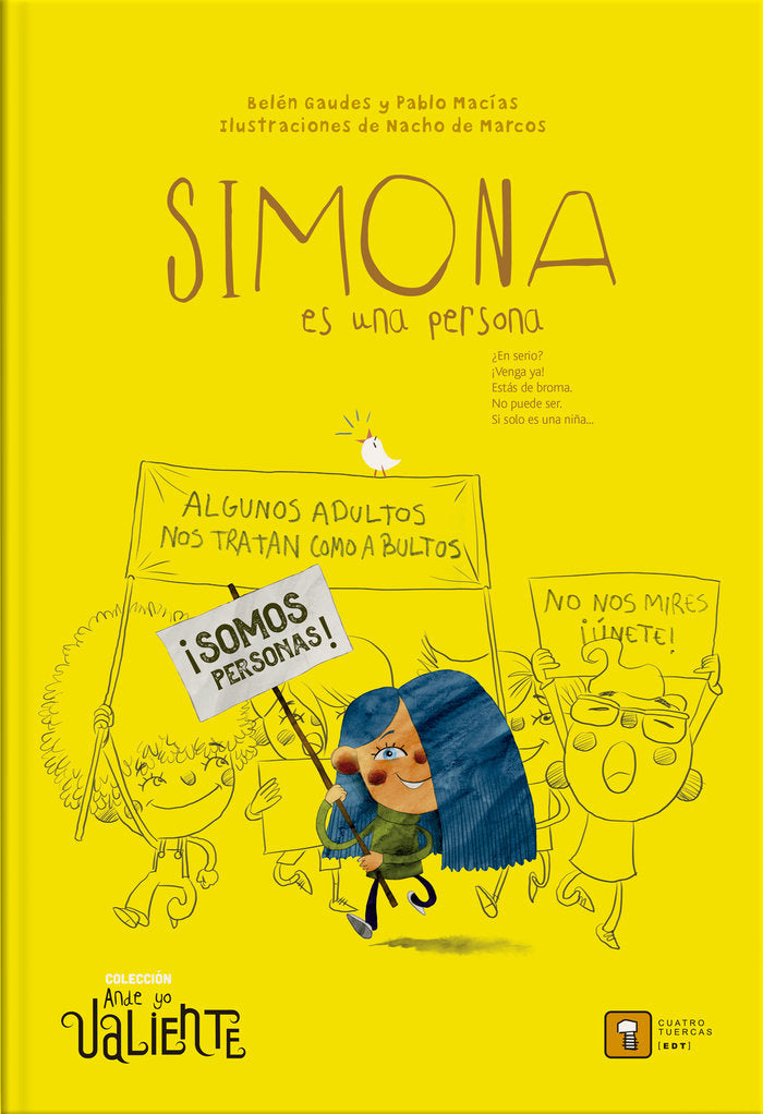 SIMONA ES UNA PERSONA, de Gaudes, Belén | portada del libro