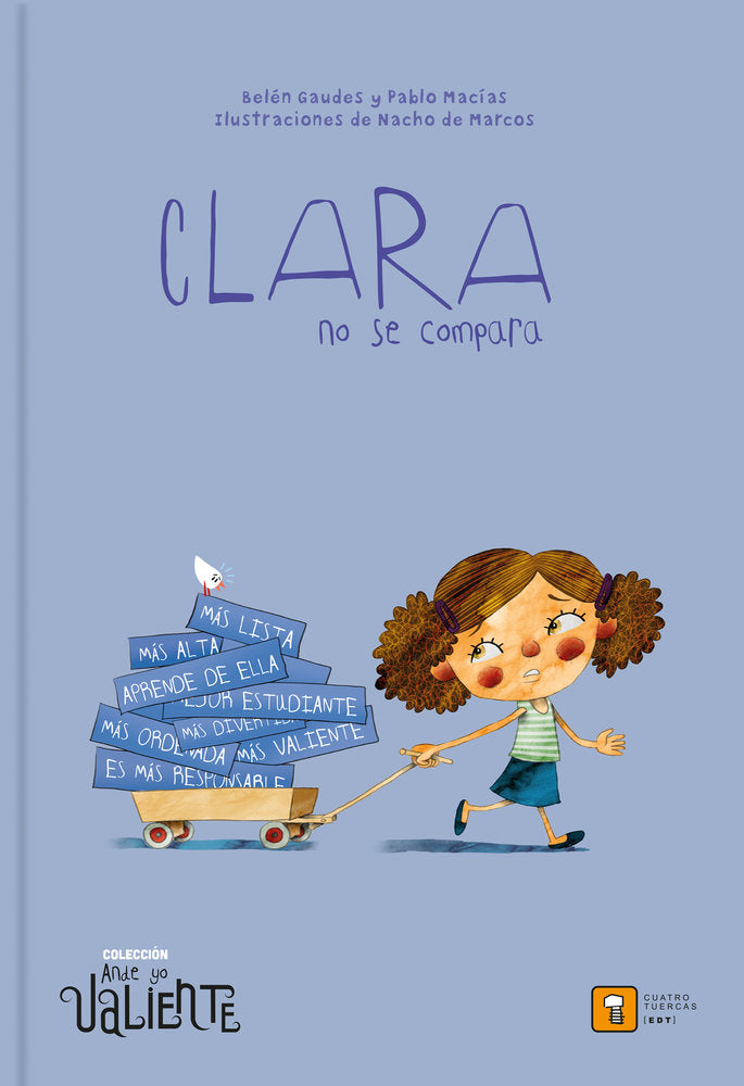 CLARA NO SE COMPARA, de Gaudes, Belén | portada del libro