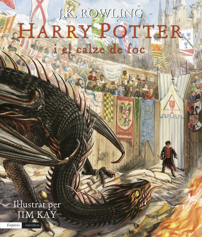 Harry Potter i el calze de foc (edició il·lustrada), de Rowling, J.K. | portada del libro
