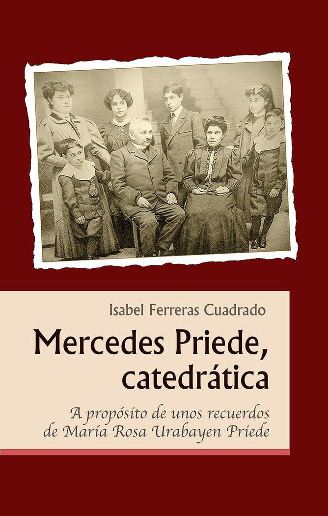 MERCEDES PRIEDE CATEDRATICA, de FERRERAS CUADRADO, Isabel | portada del libro