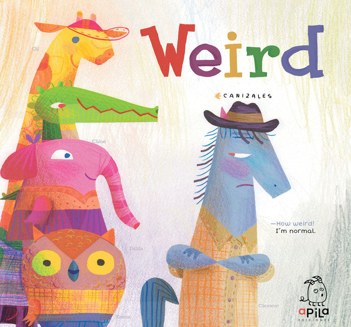 Weird, de Canizales | portada del libro