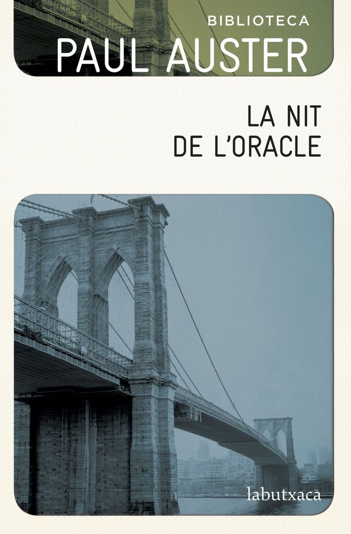 La nit de l'oracle, de Auster, Paul | portada del libro