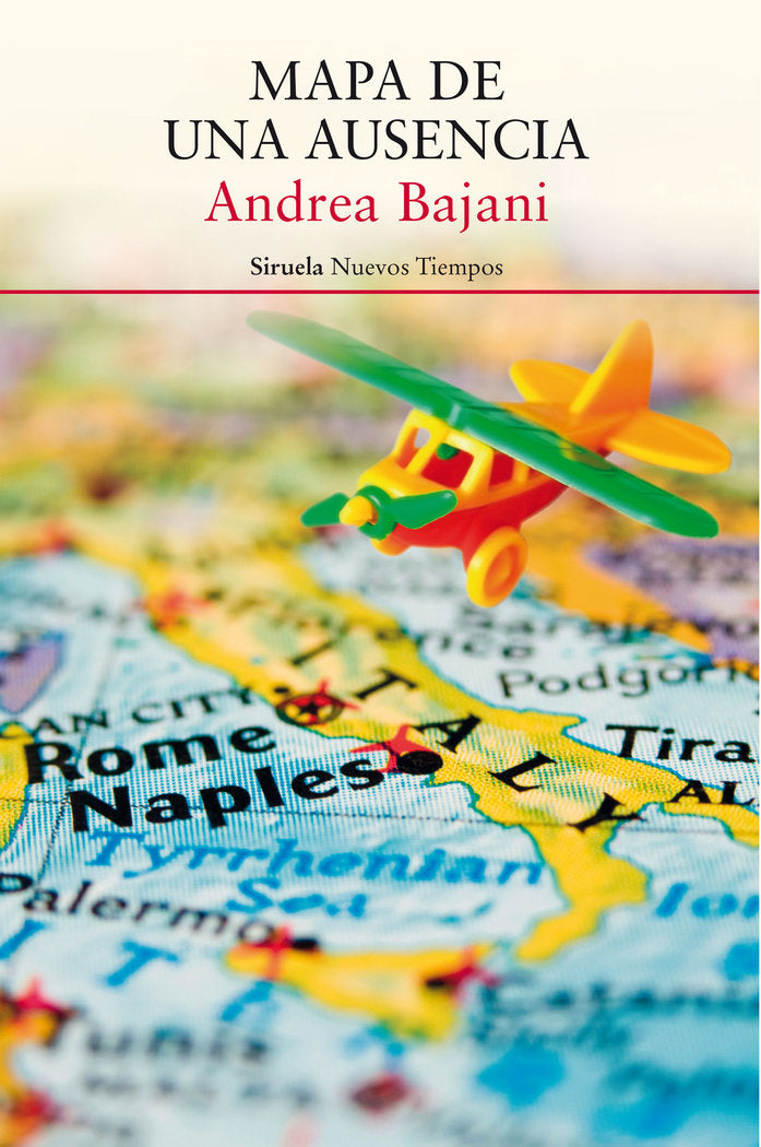 Mapa de una ausencia, de Bajani, Andrea | portada del libro