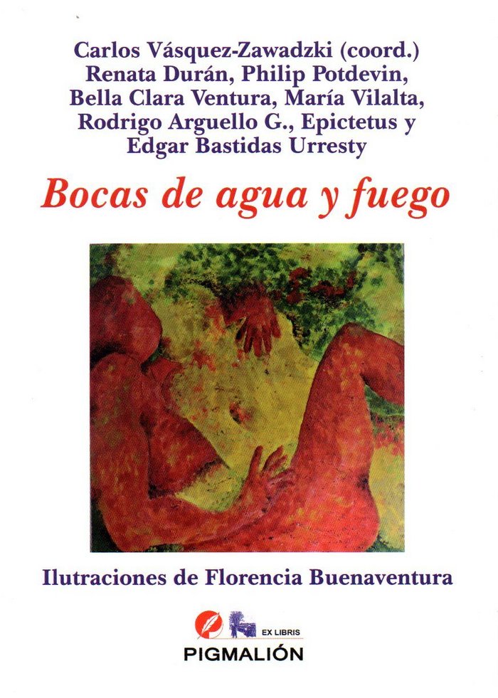 Bocas de agua y fuego, de VASQUEZ ZAWADZKI | portada del libro