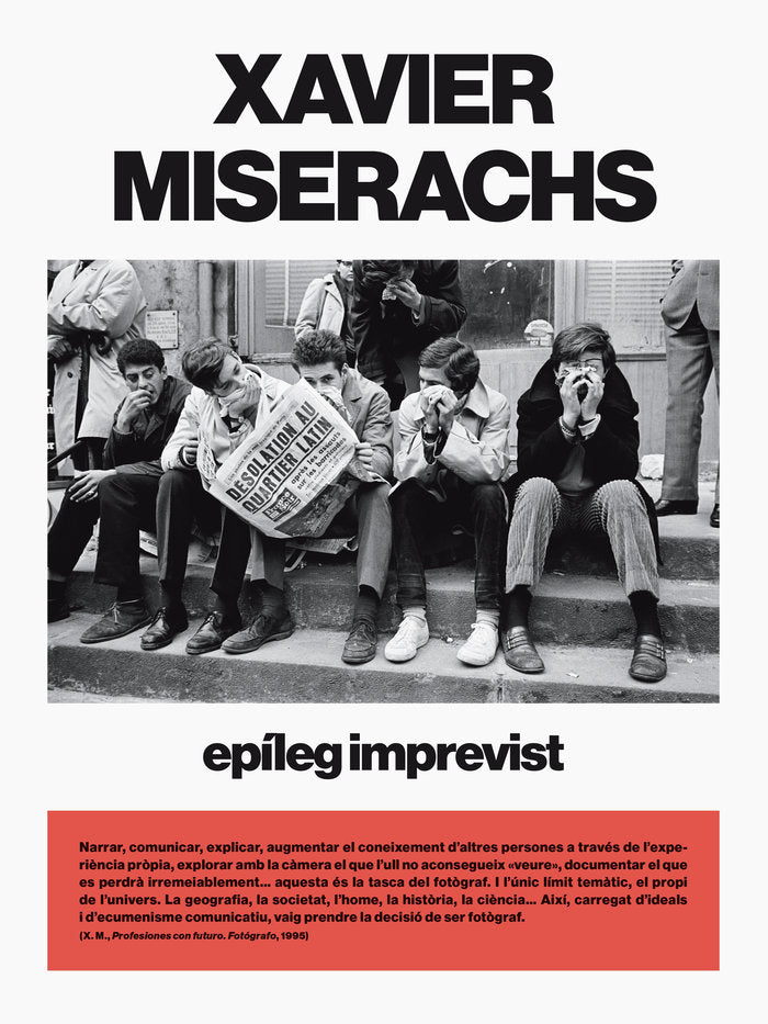 Xavier Miserachs. Epíleg imprevist, de Varios autores | portada del libro