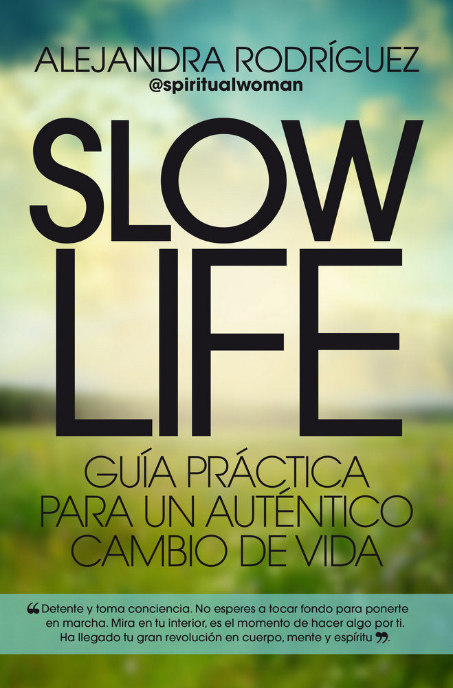 SLOW LIFE, de Rodríguez | portada del libro