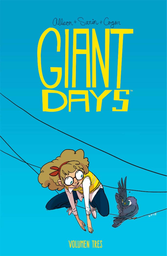 Giant Days 3, de JOHN ALLISON | portada del libro
