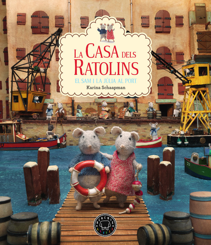 La casa dels ratolins, volum 4: El Sam i la Júlia al port, de Schaapman, Karina | portada del libro