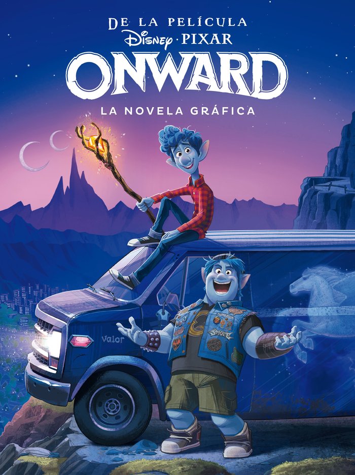 Onward. La novela gráfica, de Disney | portada del libro