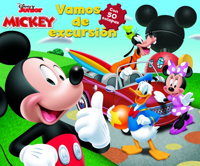 Mickey. Vamos de excursión, de Disney | portada del libro