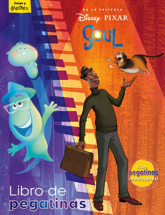 Soul. Libro de pegatinas, de Disney | portada del libro