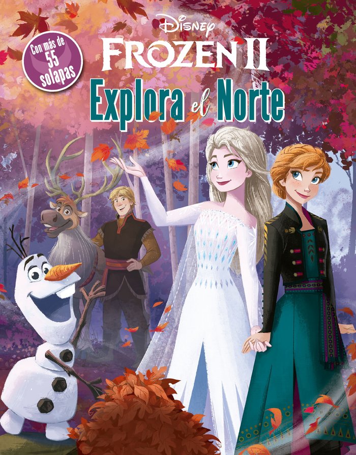 Frozen 2. Explora el Norte, de Disney | portada del libro
