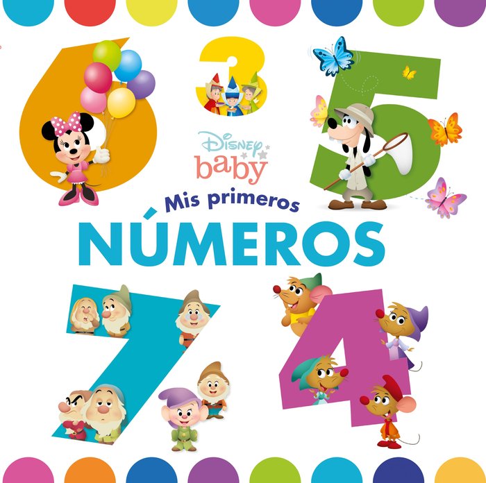 Disney Baby. Mis primeros números, de Disney | portada del libro