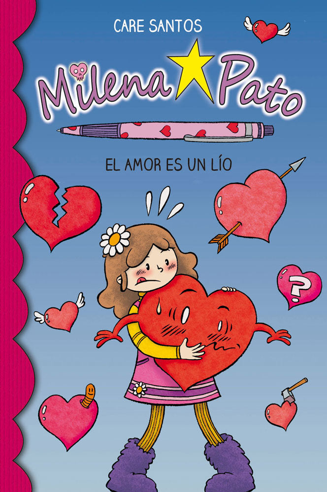 Milena Pato 3. El amor es un lío, de Santos Torres, Care | portada del libro