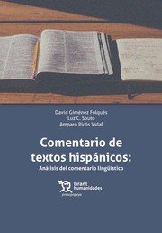 Comentario de Textos Hispánicos: Análisis del Comentario Lingüístico, de Giménez Folqués | portada del libro